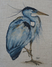 Load image into Gallery viewer, "Though She Waits" Linen Canvas Print (2022)