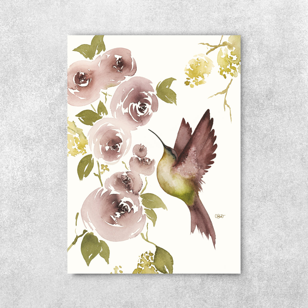 Fresh Beginnings - Hummingbird Fine Art Print