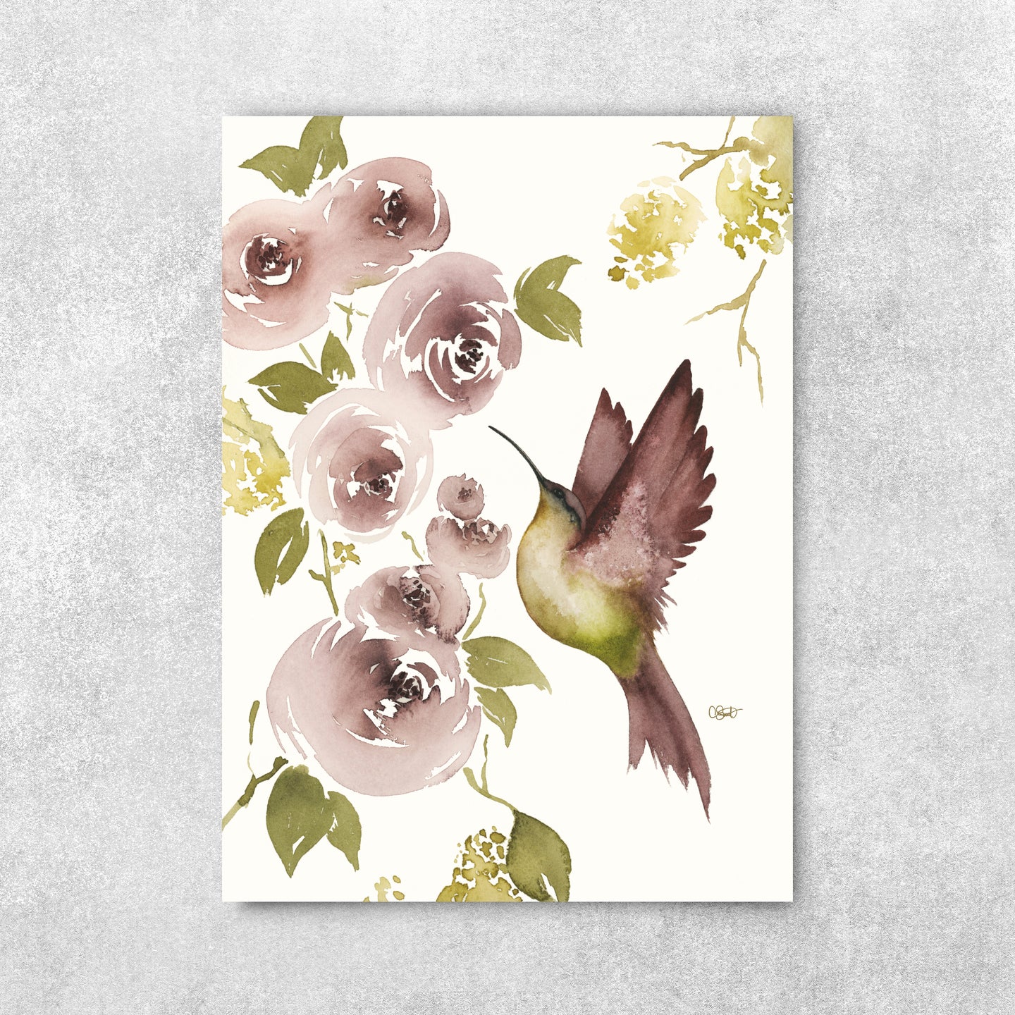 “Fresh Beginnings” Fine Art Print - Hummingbird (2021)