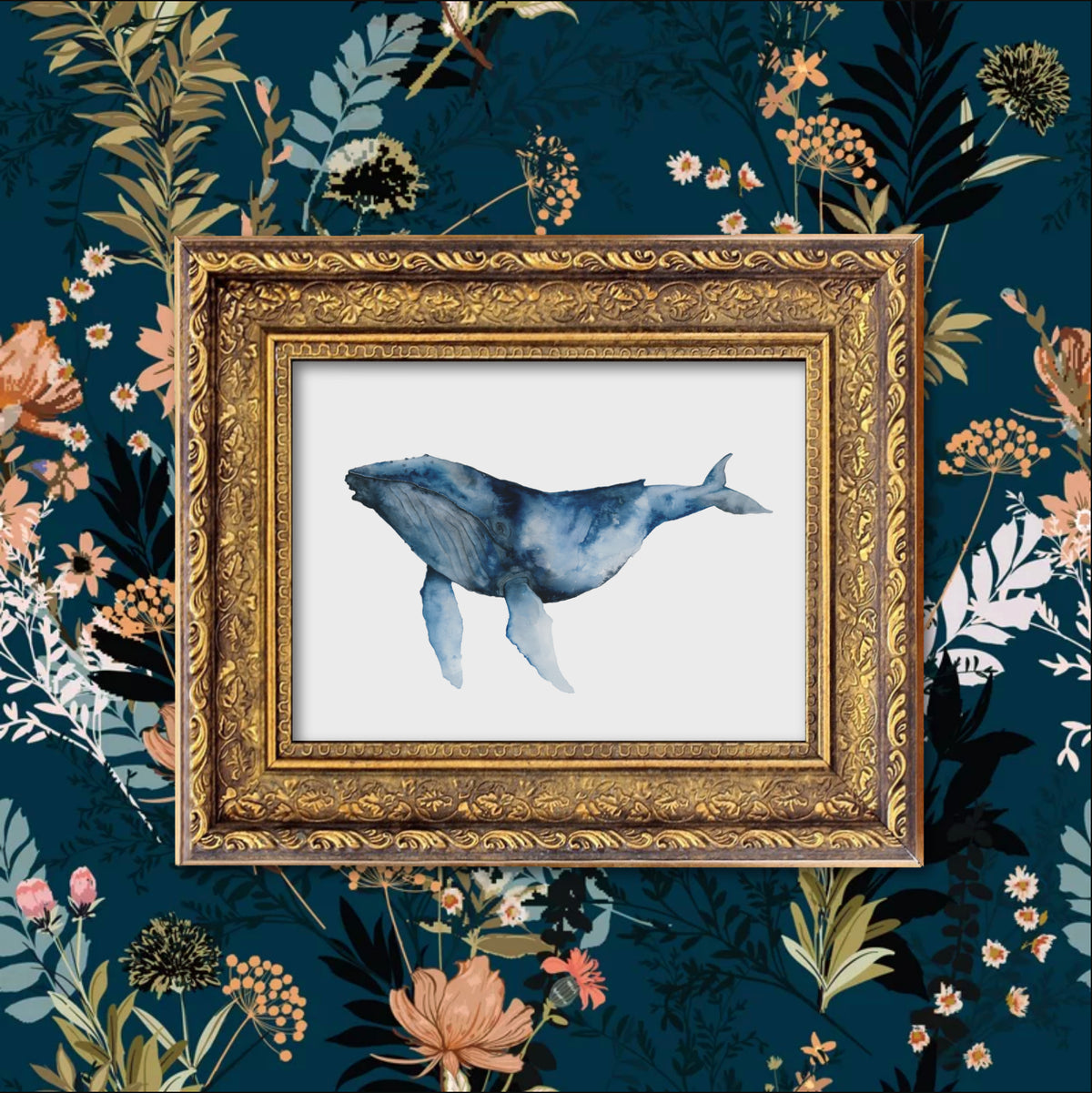 Grace of Being - Humpback Whale Fine Art Print