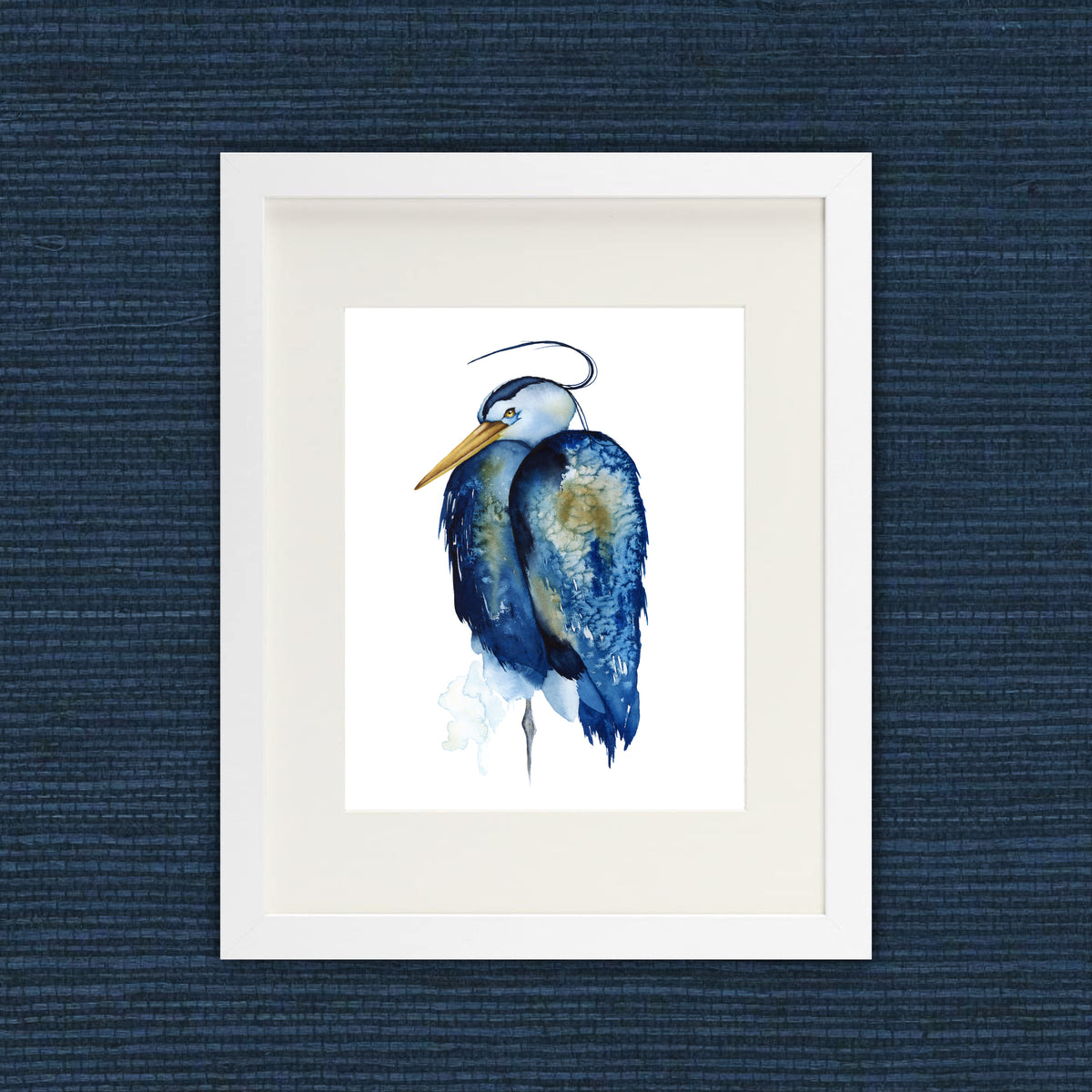 Hey Sister Pretty - Great Blue Heron Fine Art Print