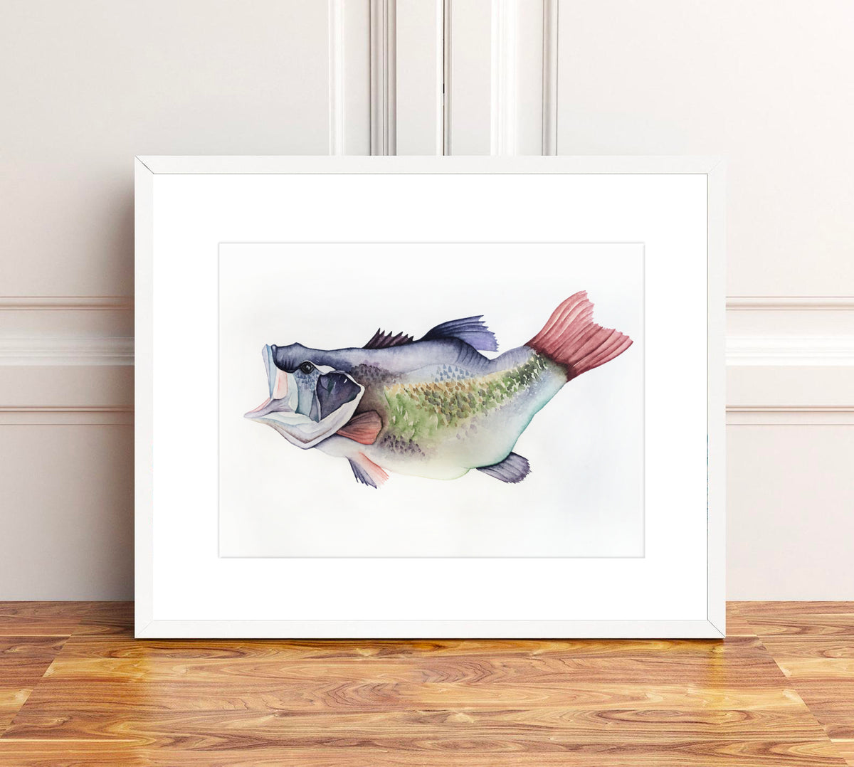 Lavender Lester - Largemouth Bass Fine Art Print
