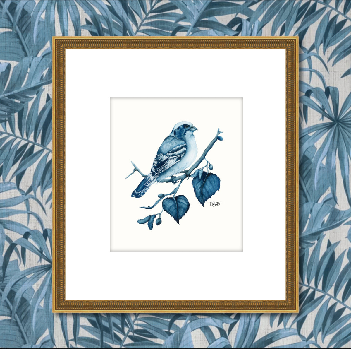Moonlight - Sparrow Fine Art Print