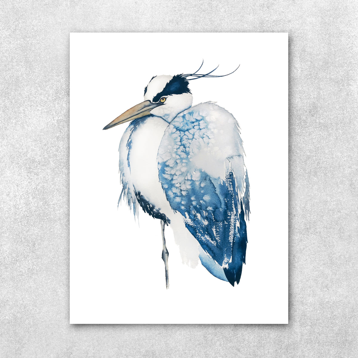 Only Lonely - Great Blue Heron Fine Art Print