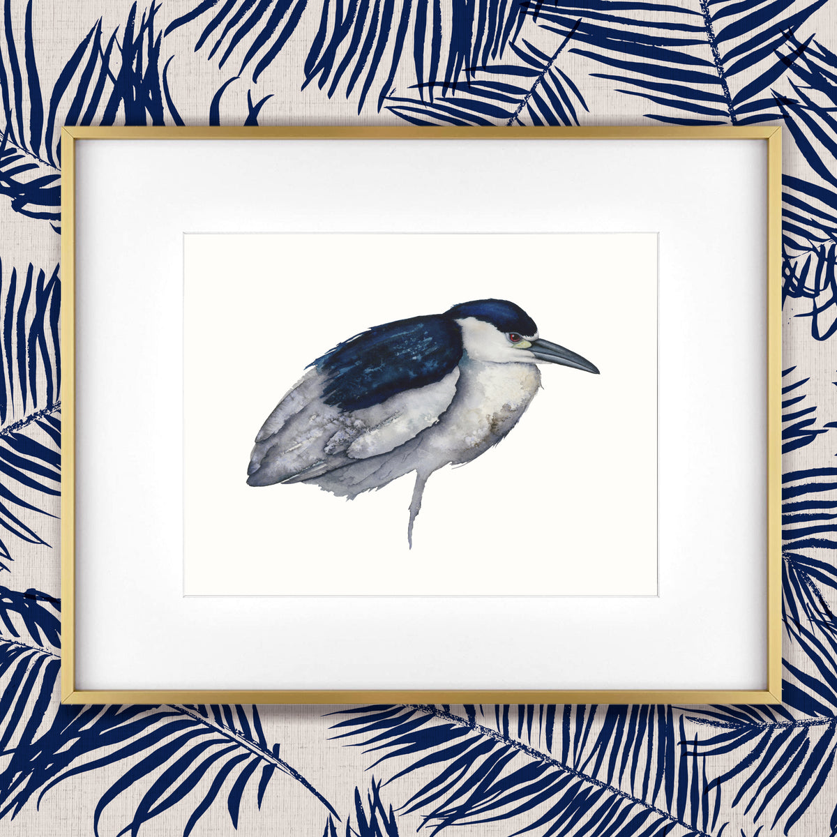 Presence - Night Heron Fine Art Print
