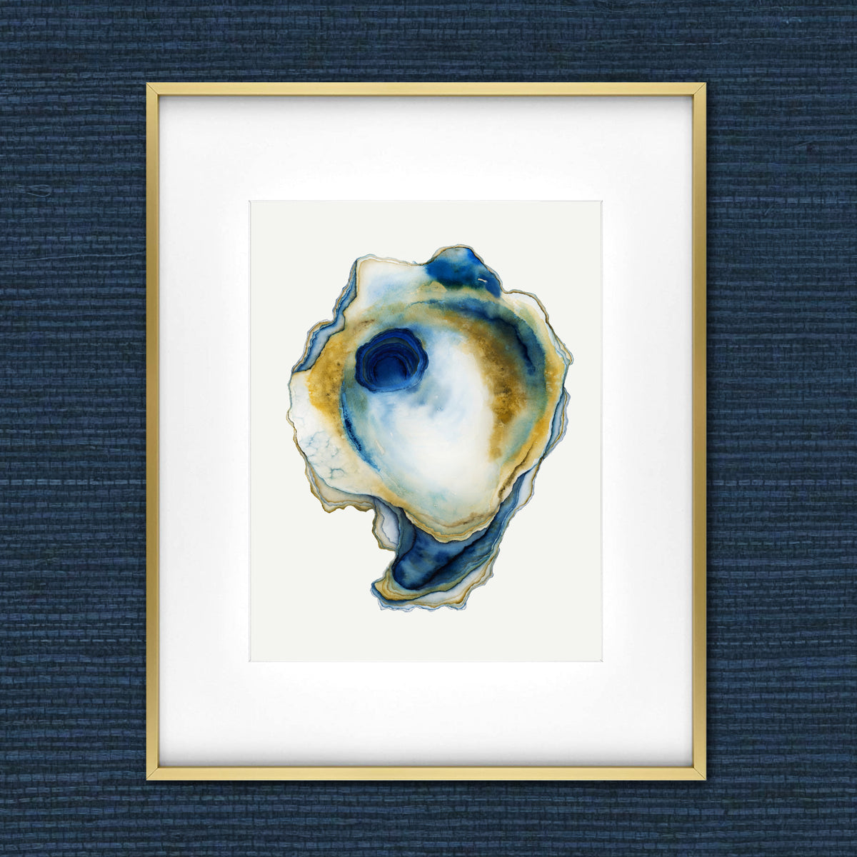 Savi Blue - Oyster Fine Art Print