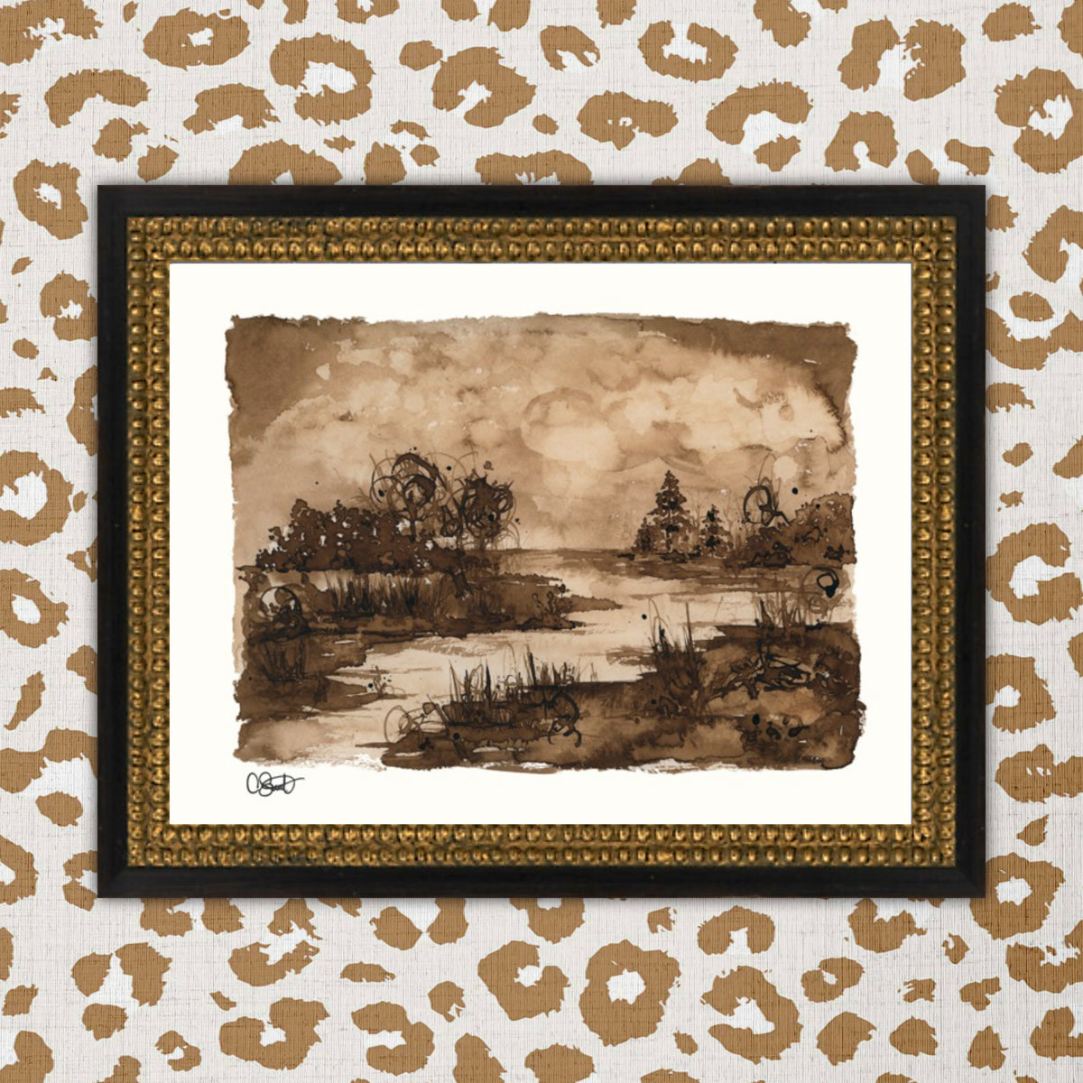 Sepia Sunset - Landscape Fine Art Print