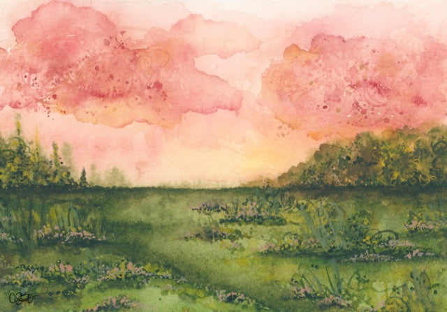 Warm Spring - Landscape Fine Art Print