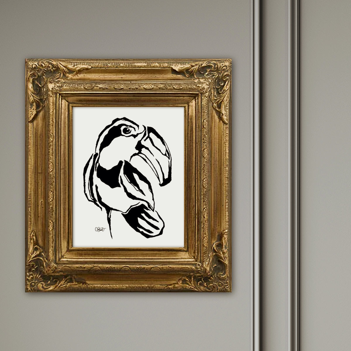 You're Not Too Much - Toucan Fine Art Print