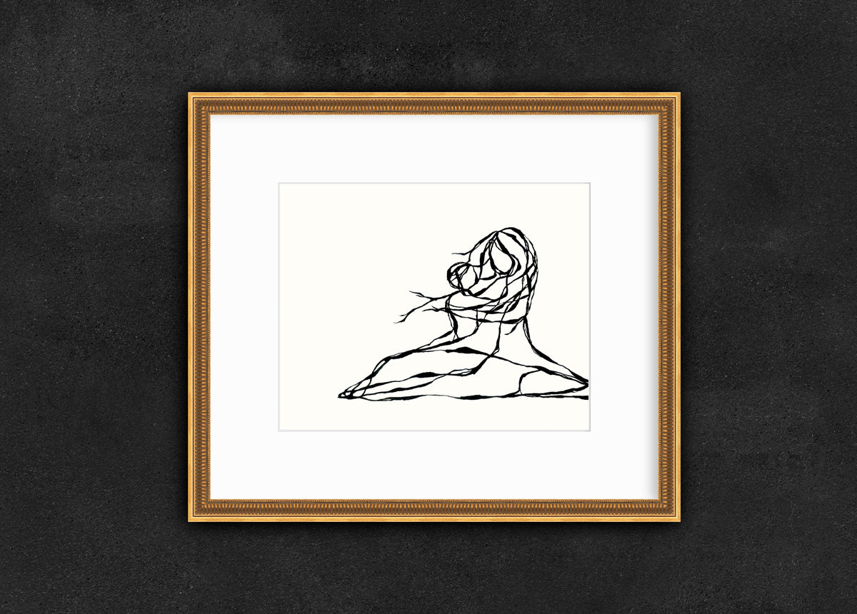 Always Be Kind - Line Series Fine Art Print