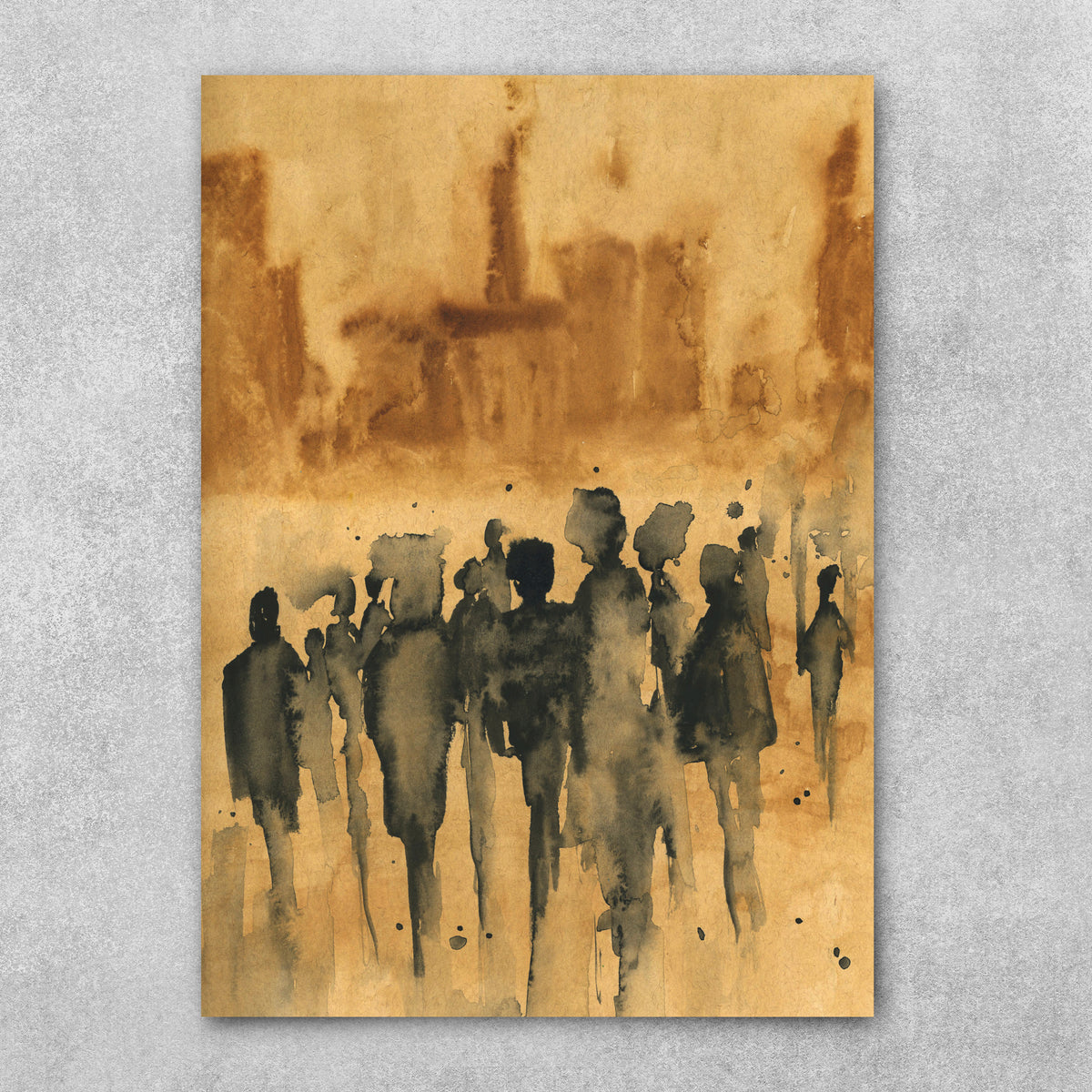 Busy City - The Ladies Fine Art Print