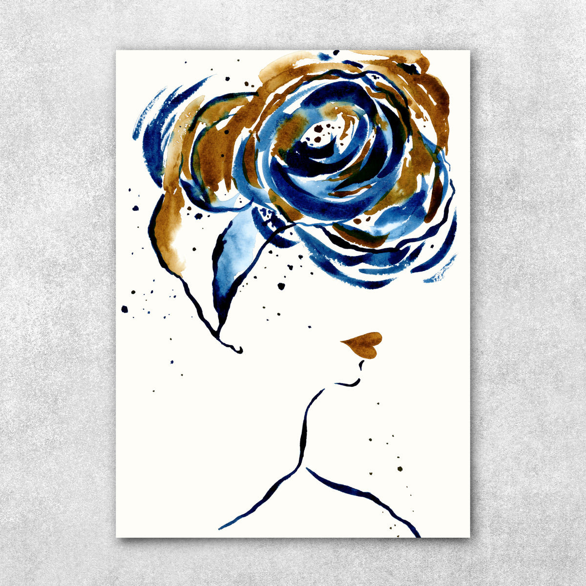 Callie in Blue - The Ladies Fine Art Print