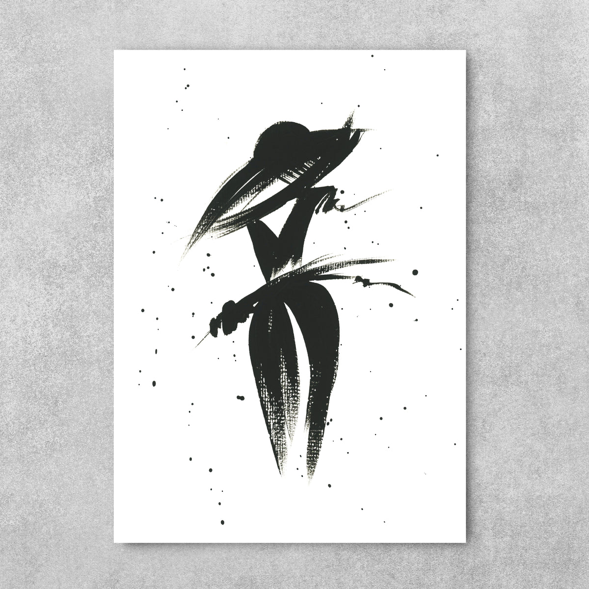 Carolina on White - The Ladies Fine Art Print