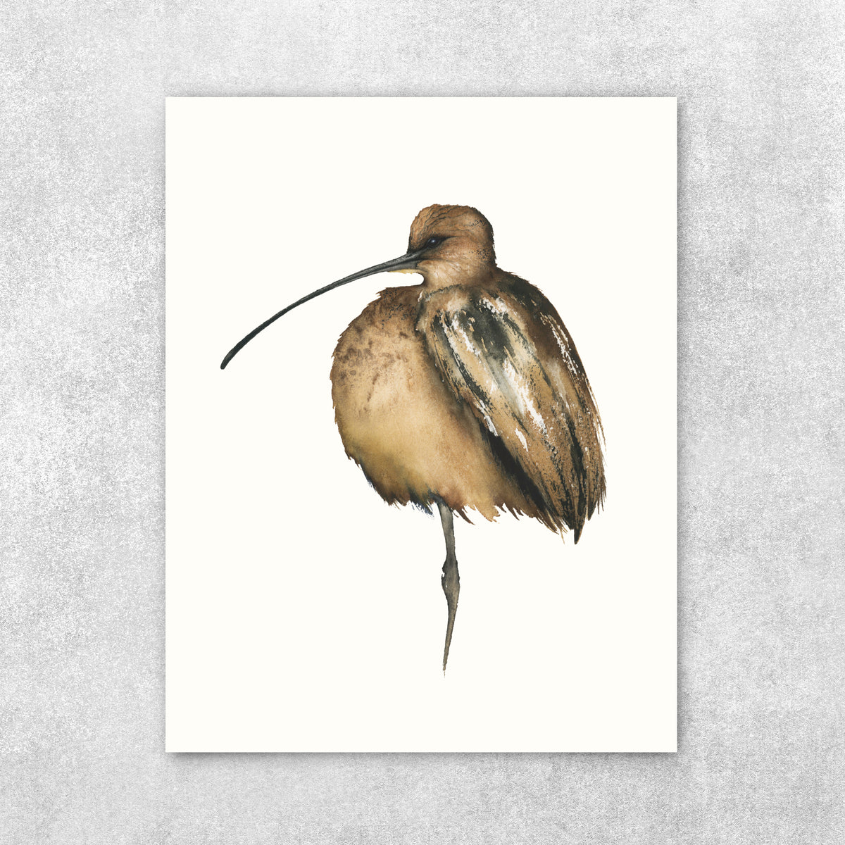Changing the Game - Long-billed Curlew Fine Art Print