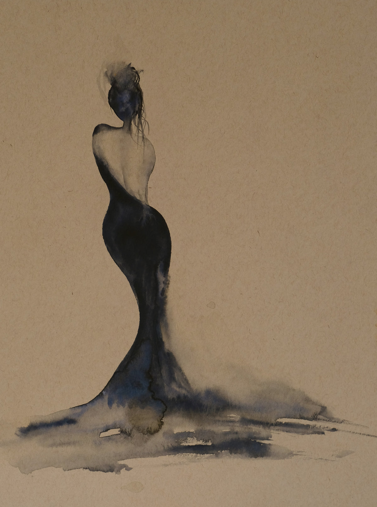 Sophia Jane - The Ladies Original Watercolor, 9x12