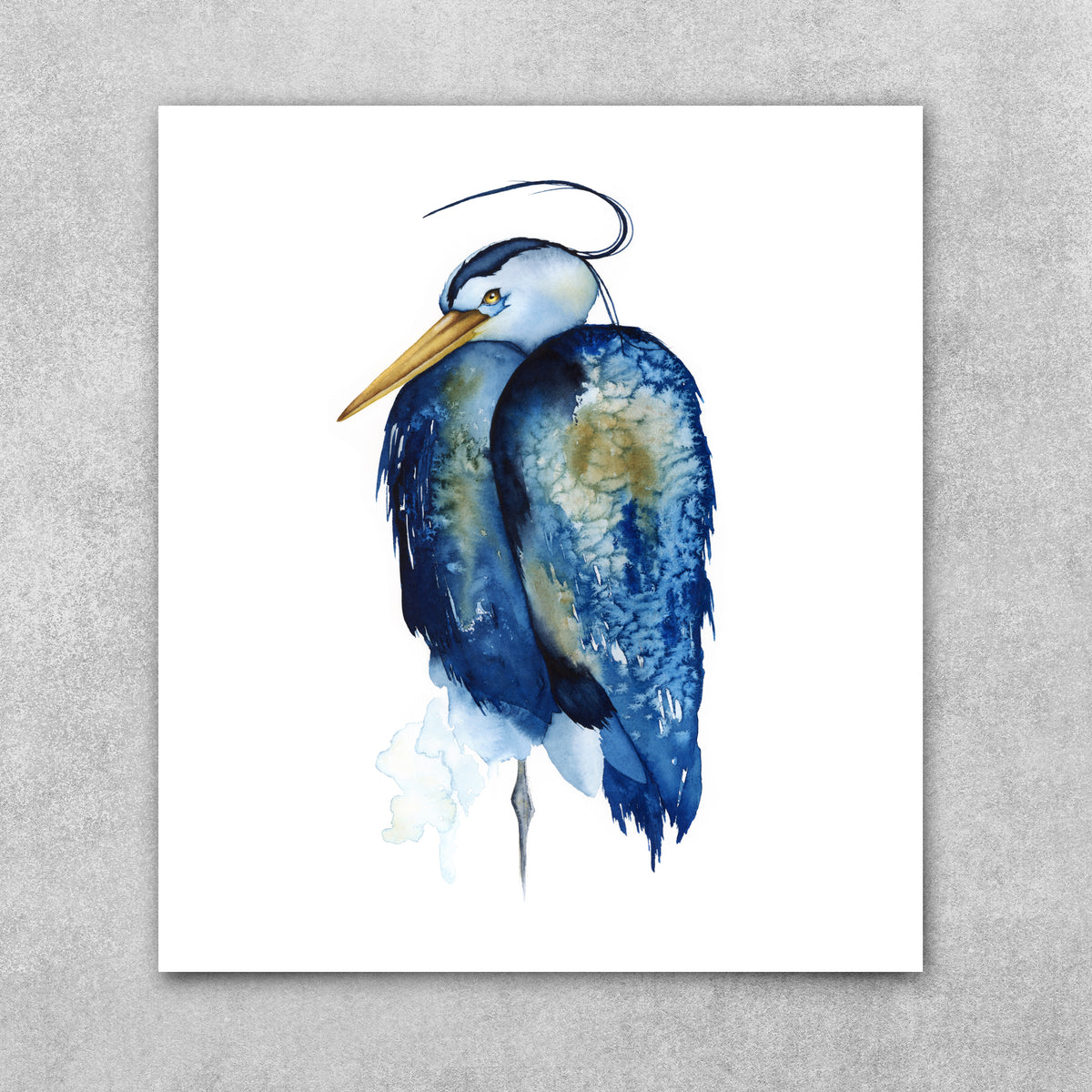 Hey Sister Pretty - Great Blue Heron Fine Art Print