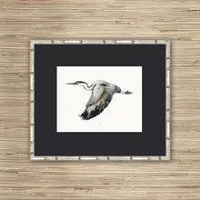 Load image into Gallery viewer, “If I Had Wings” Fine Art Print - Great Blue Heron (2021)
