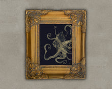 Load image into Gallery viewer, “Metallic Moves” Fine Art Print - Gold Octopus (2021)
