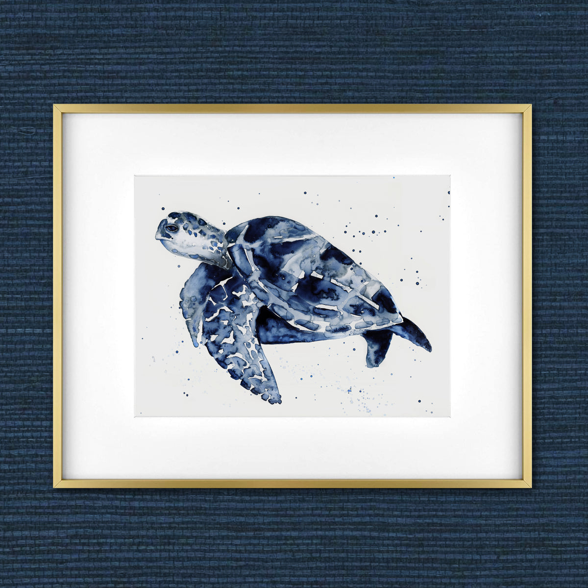 Midnight - Sea Turtle Fine Art Print