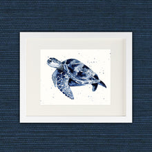 Load image into Gallery viewer, “Midnight” Fine Art Print - Sea Turtle (2019)
