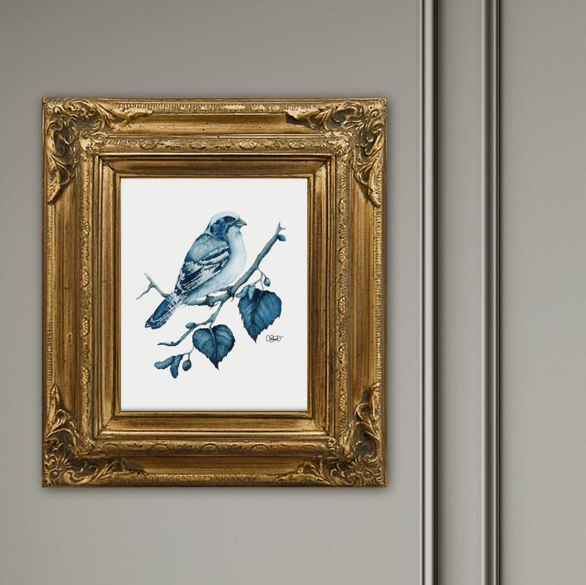 Moonlight - Sparrow Fine Art Print
