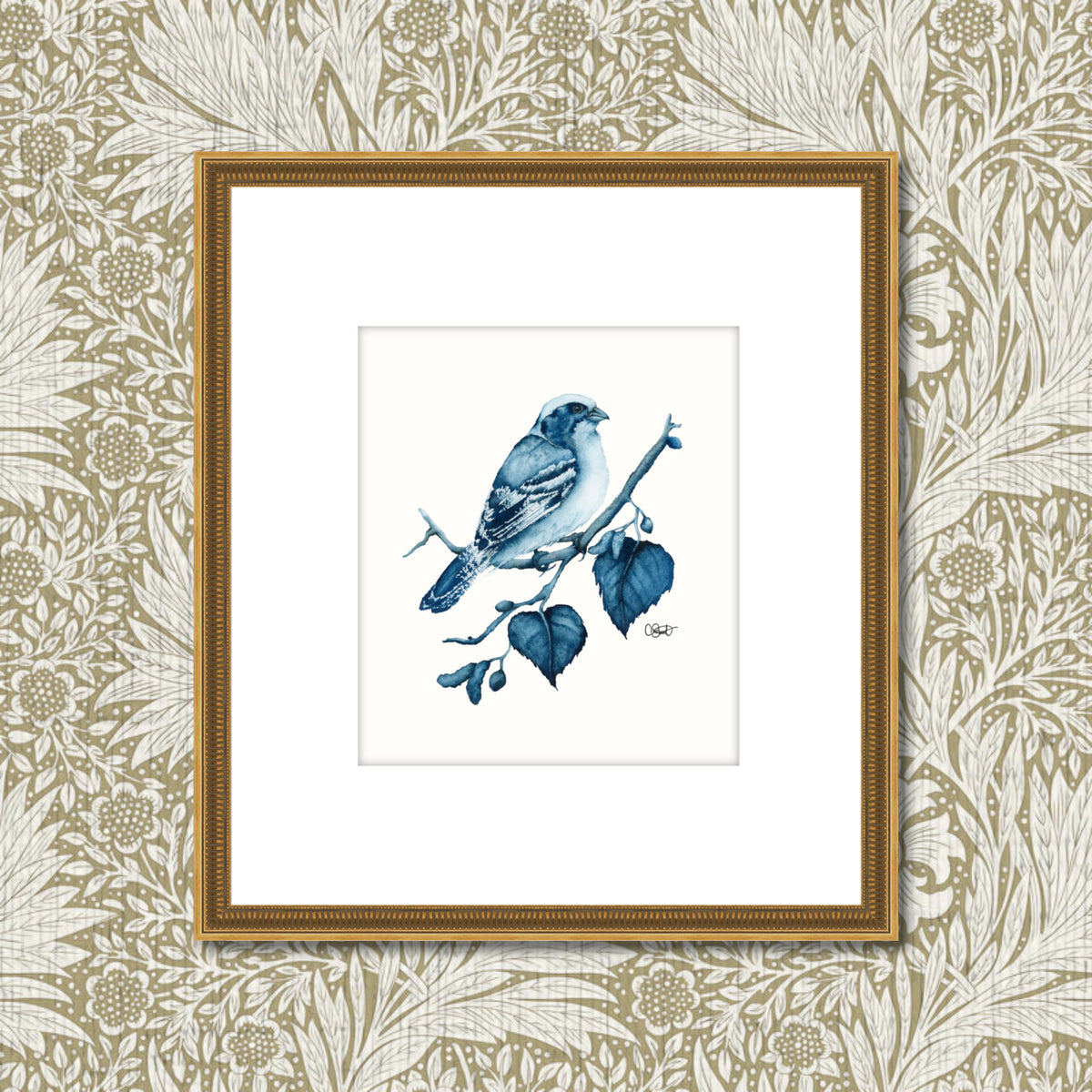 Moonlight - Sparrow Fine Art Print
