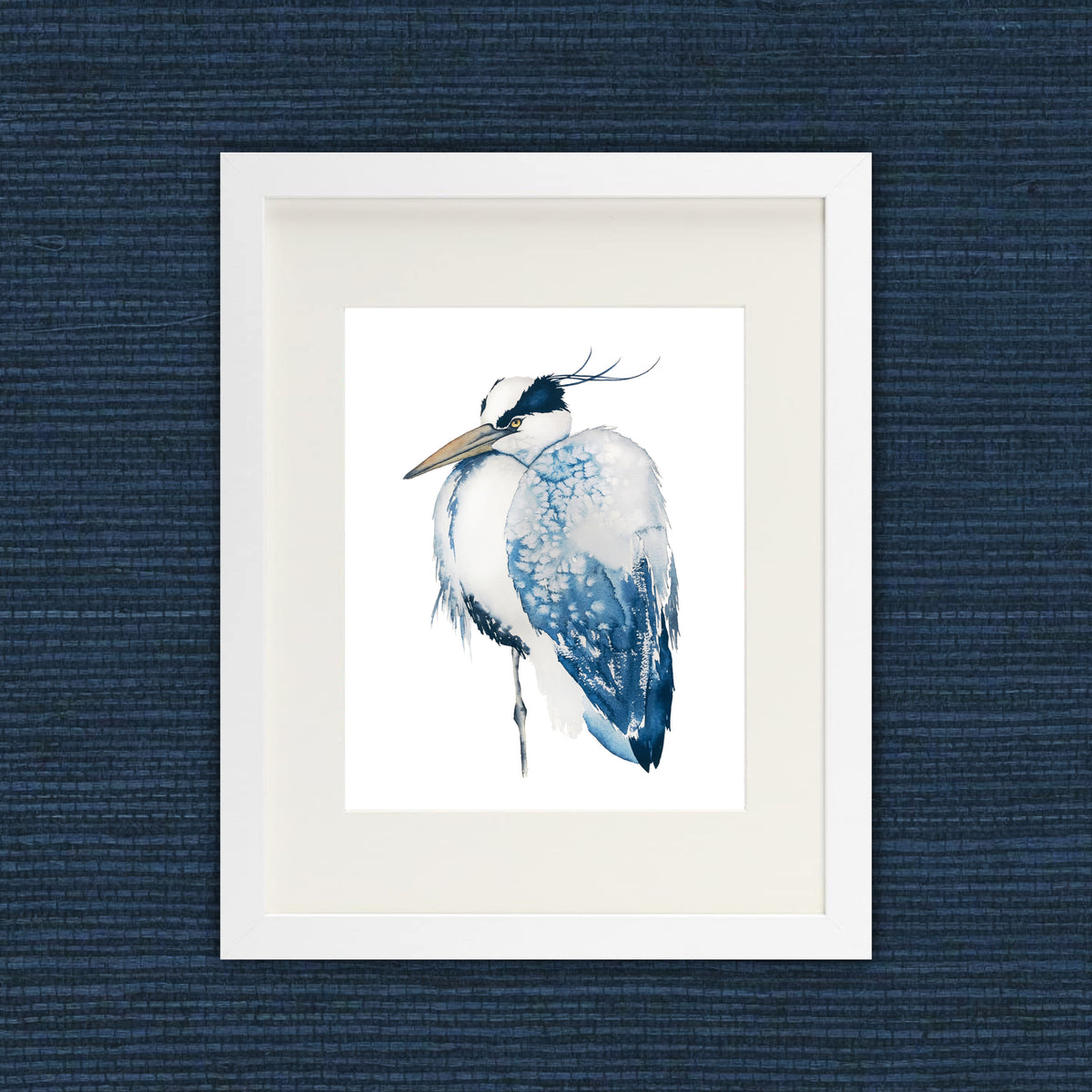 Only Lonely - Great Blue Heron Fine Art Print