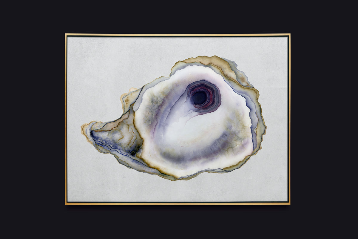 Peace & Lilac - Oyster Fine Art Print