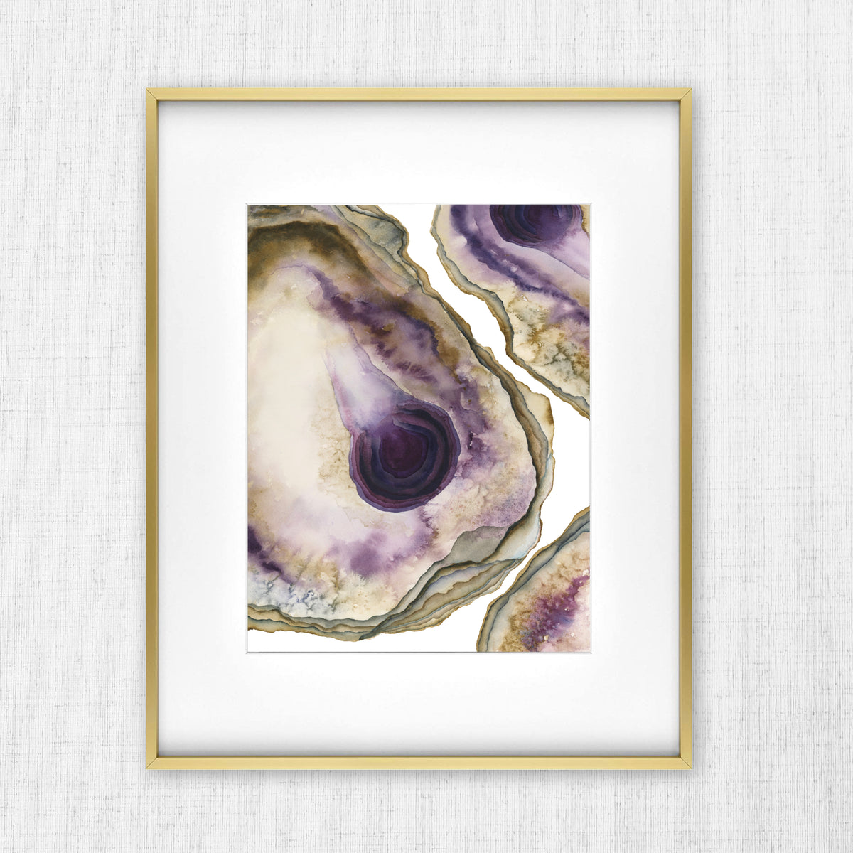 Salt Bed - Oysters Fine Art Print