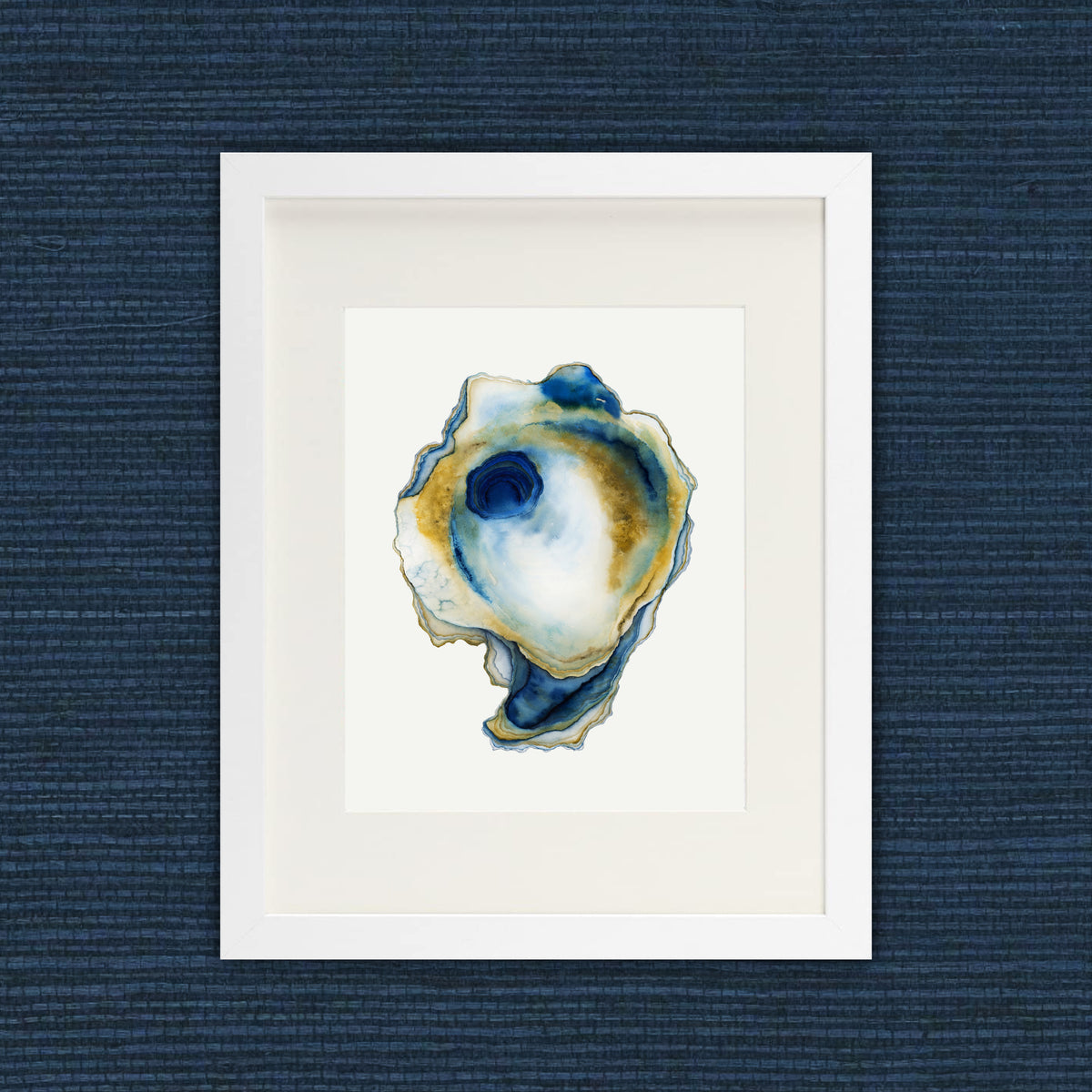 Savi Blue - Oyster Fine Art Print