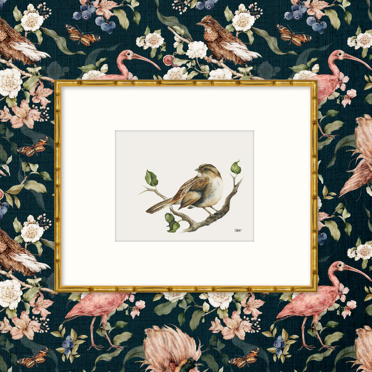 Serendipity - Sparrow Fine Art Print
