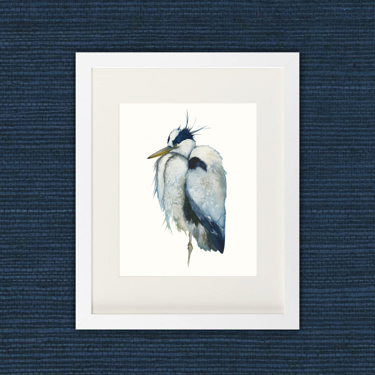 Somewhere - Great Blue Heron Fine Art Print