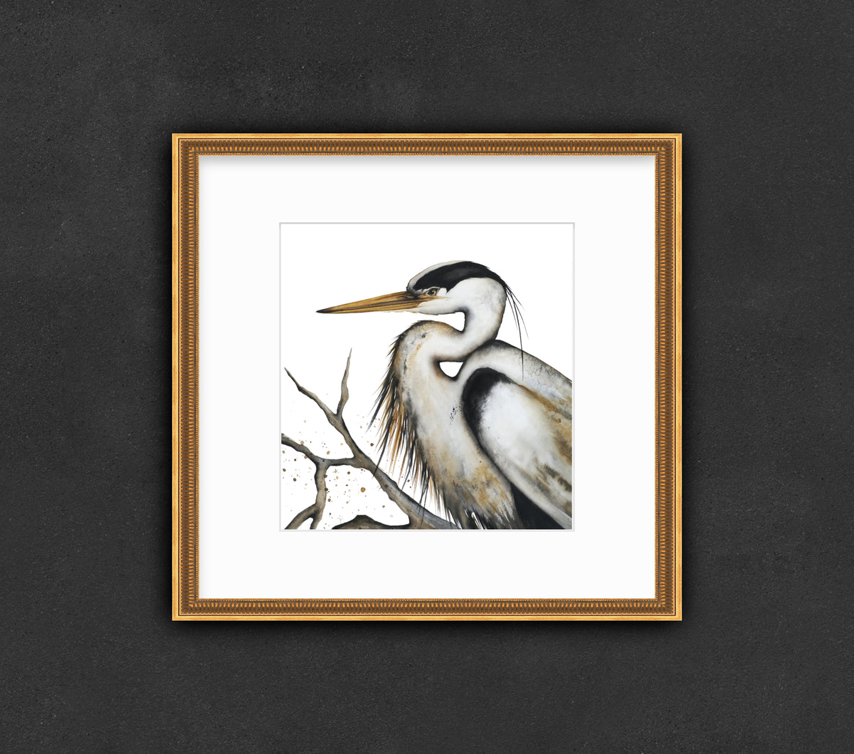 Still I Rise II - Great Blue Heron Fine Art Print