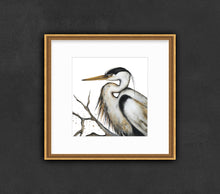 Load image into Gallery viewer, “Still I Rise II” Fine Art Print - Great Blue Heron (2021)
