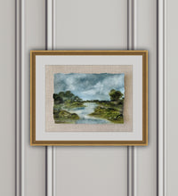 Load image into Gallery viewer, &quot;Winter Marsh&quot; ORIGINAL Watercolor Landscape 12x8.5 (2022)
