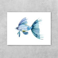 Load image into Gallery viewer, “Wishing” Fine Art Print - Tropical Fish (2019)
