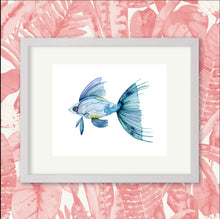 Load image into Gallery viewer, “Wishing” Fine Art Print - Tropical Fish (2019)
