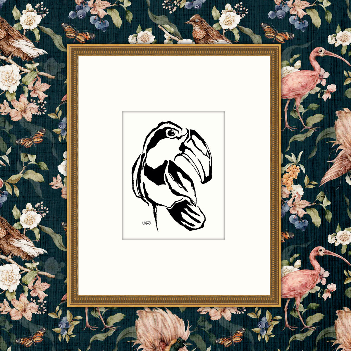 You're Not Too Much - Toucan Fine Art Print