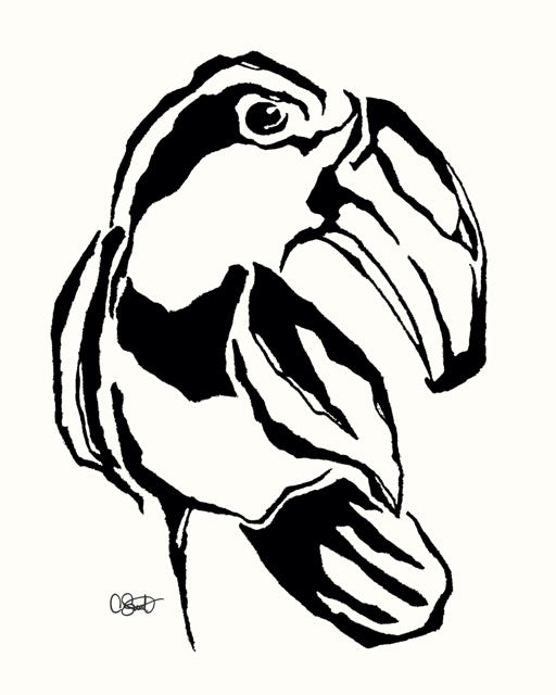 You're Not Too Much - Toucan Fine Art Print
